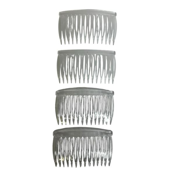 Vintage Decorative Hair Combs Huge Lot 80s 90s Hair Accessories Y2K Hip Cool - Picture 8 of 13